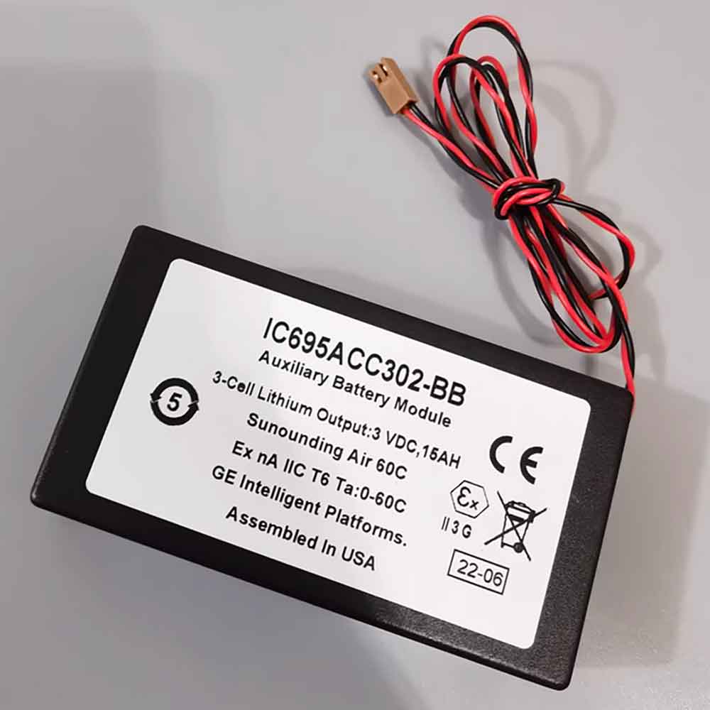 Batería para ic695acc302-bb